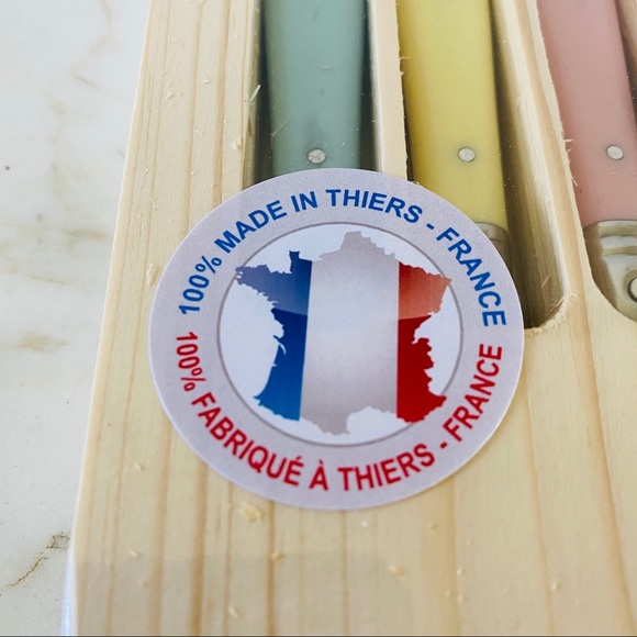 LAGUIOLE Jean Dubost Knife & Fork Set Of 12 Pc - Picture 2 of 6